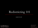 Redistricting 101 - All About Redistricting