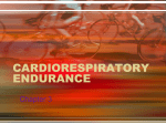 CARDIORESPIRATORY ENDURANCE 2010