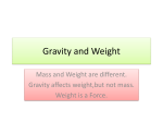 Gravity - Mr. Cramer
