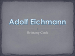 Adolf Eichmann - reflectionsandrevolutions