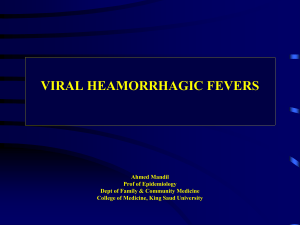 4-Viral Hemorrhagic Fevers (Jan 2010).