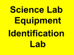 Equipment Identification PowerPoint