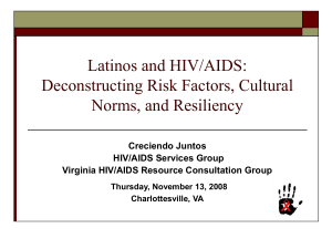 Latinos/as and HIV/AIDS