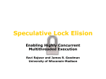 Speculative Lock Elision