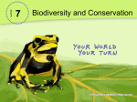 Lesson 7.3 Protecting Biodiversity