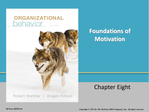 Motivation - McGraw Hill Higher Education