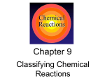 Single Replacement Reactions - Tri