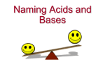 Naming Acids and Bases ppt