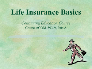 Whole Life Insurance