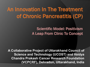 View Presentation - Ayurveda Pancreatitis Clinic