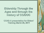 History of Eldership Remix - Christian Church (Disciples of Christ) of