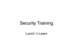 Security Training