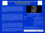 Caecal Volvulus following a repeat caesarean