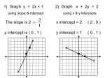 11_03 - Solving Systems of Equations by Graphing