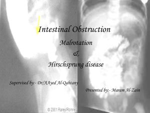 Intestinal Obstruction