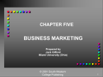 WHAT IS BUSINESS MARKETING?