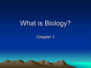 What is Biology?