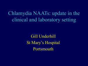 Chlamydia NAATs: update in the clinical and laboratory setting