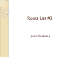 Roots List 02new