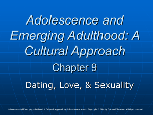 Adolescence and Emerging Adulthood