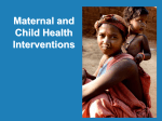 Interventions - Maternal and Child Health - uglibrary