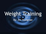 WEIGHTTRAINING Power Point Presentation