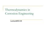 03.Thermodynamics in Corrosion Engineering
