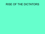 rise of the dictators - Methacton School District