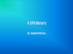 A CPU history