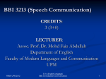 `communication`? - Universiti Putra Malaysia