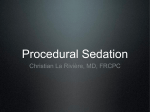 Procedural Sedation Course