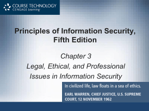 Principals of Information Security, Fourth Edition