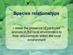 SpeciesInteractions