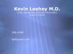 Kevin Leehey M.D. Child, Adolescent, and Adult Psychiatry Board