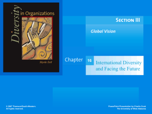 Diversity in Organizations 1e.