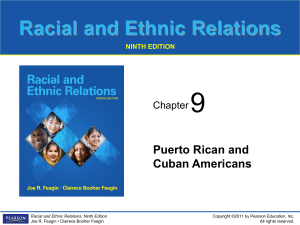 Racial and Ethnic Relations NINTH EDITION