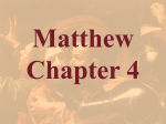 Matthew Chapter 4 - Bible Study Resource Center