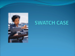 SWATCH CASE