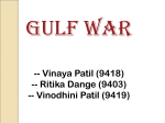 Media coverage of Gulf War