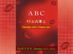Hb A1c by Dr Sarma