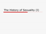 The History of Sexuality