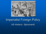 Imperialist Foreign Policy - White Plains Public Schools