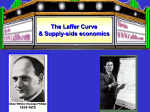 I was on the Laffer curve.