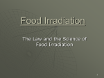 Food Irradiation