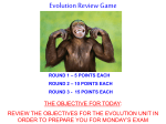Unit 4.1 Evolution Review Game File