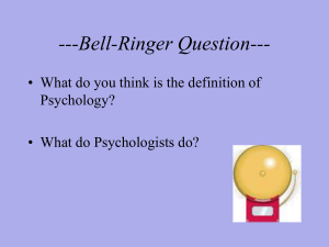 Careers in Psychology