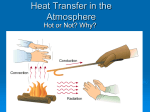 Heat Transfer in the Atmosphere