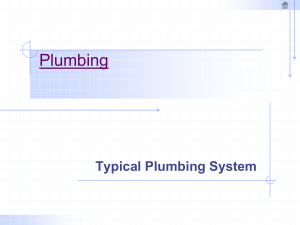 Typical Plumbing Systems