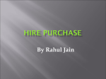 hirepurchase - Learning Financial Management / FrontPage