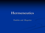 Hermeneutics - Berachah Bible Church